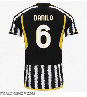 Juventus Danilo Luiz #6 Prima Maglia 2023-24 Manica Corta